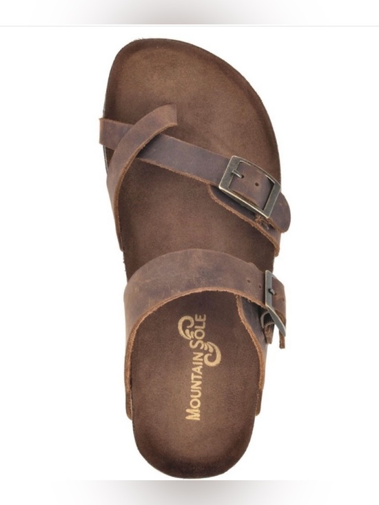 mountain sole Shoes - Mountain Sole Women’s Leather Sandals Size 6